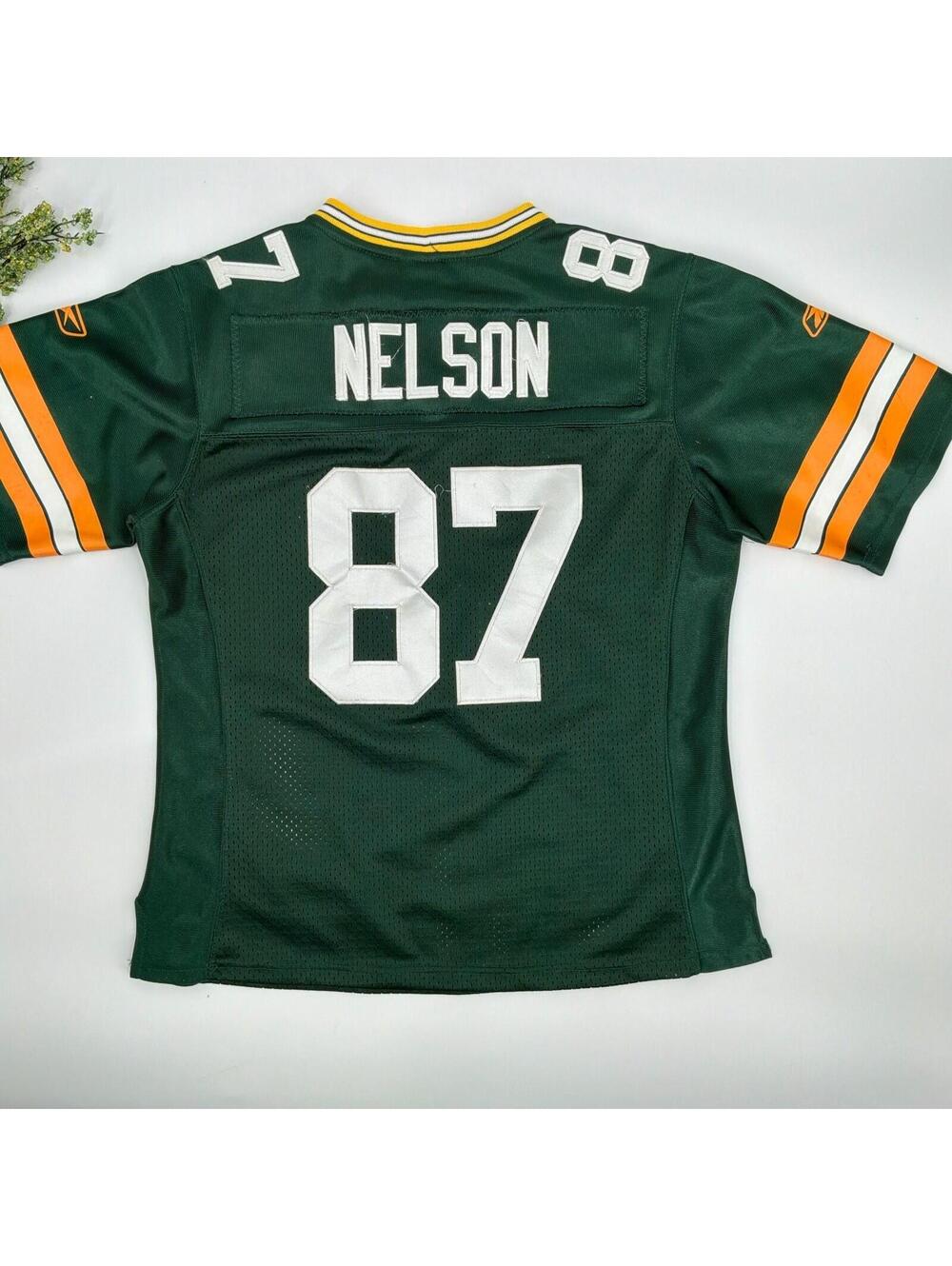 NFL Jordy Nelson 87 Green Bay Packers Jersey Size S